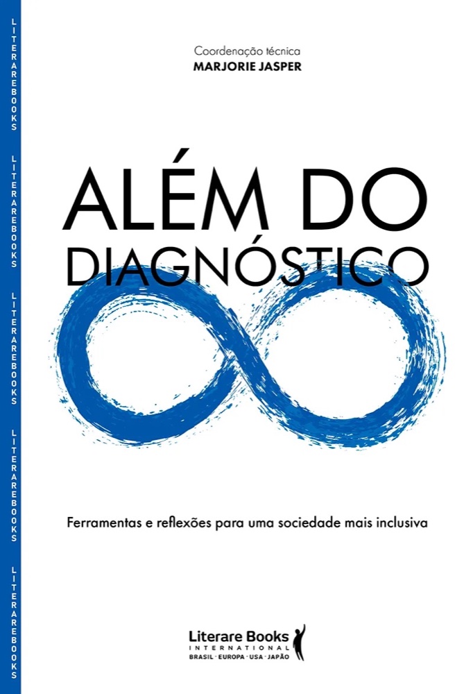 Capa do livro Além do Diagnóstico: ferramentas e reflexões para uma sociedade mais inclusiva